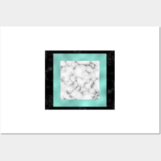 Mint marble VIII Posters and Art